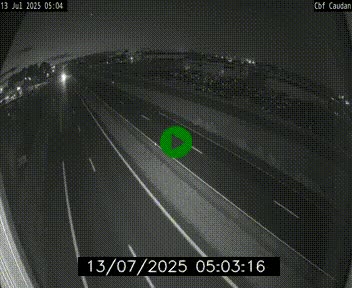 Webcam sur la N165 à hauteur de Caudan, dans le Morbihan.