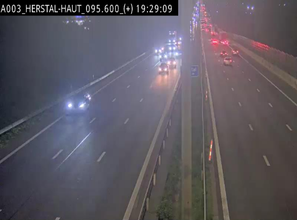 Webcam autoroute Belgique - Herstal - E40 direction Aix-la-Chapelle - BK 97