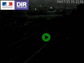 Webcam sur la Nationale 201 à hauteur de la sortie Chambéry-Nord, avant à la jonction entre l'A41 et l'A43, en direction de Lyon