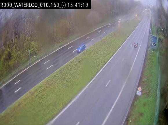Webcam autoroute Belgique - Waterloo - R0 (ring de Bruxelles) - BK 12.3