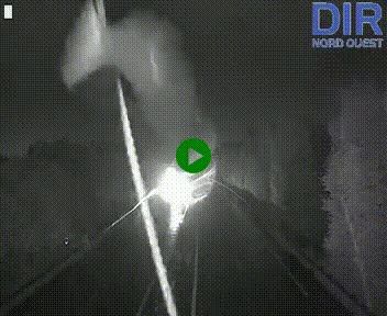 Webcam sur le périphérique de Caen (N814) à l'est de la ville, à Mondeville hauteur de la sortie 2, Presqu'île-Rives de l'Orne, au bout de l'autoroute A13