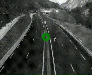 Webcam Porté-Puymorens sur N320, en direction de Pas de la Casa (Andorre)