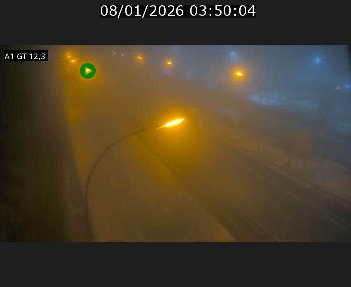 Traffic live webcam Luxembourg Senningerberg - A1 direction Allemagne - BK 12.3