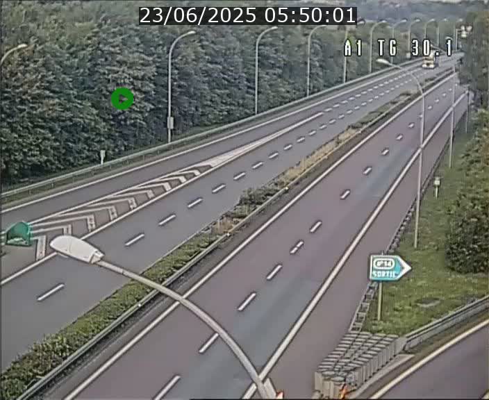 Traffic live webcam Luxembourg Grevenmacher - A1 direction Luxembourg - BK 30.1