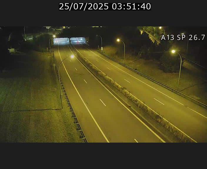 Traffic live webcam Luxembourg Frisange - A13 direction Luxembourg-ville - BK 26.7
