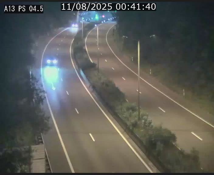 Traffic live webcam Luxembourg Differdange - A13 direction Esch-sur-Alzette - BK 4.5