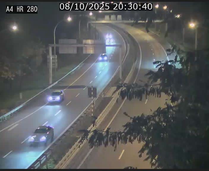 Webcam traffic A4 Luxembourg - BK 0.2 - P+R Bouillon (direction Luxembourg)