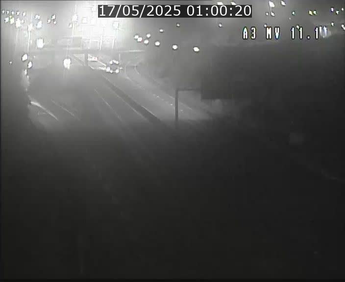 Traffic live webcam Luxembourg Croix de Bettembourg A3 - BK 11.1 - direction Luxembourg-ville