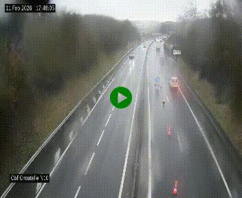 Webcam routière au début de la N10, au sud de Poitiers, proche de la jonction avec l'A10