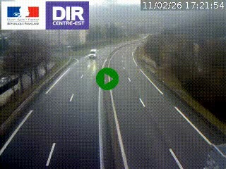 Caméra sur la Nationale 90 (N90) à La Léchère, en direction et à proximité d'Albertville