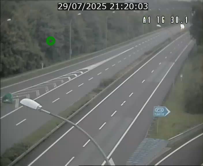 Traffic live webcam Luxembourg Grevenmacher - A1 direction Luxembourg - BK 30.1