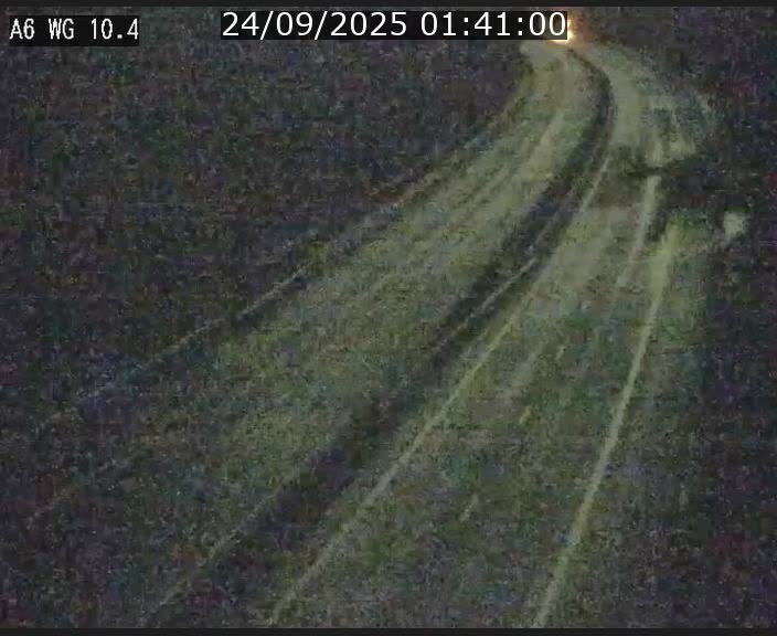 Traffic live webcam Luxembourg Mamer - A6 - BK 10.4 - direction Luxembourg/France/Allemagne