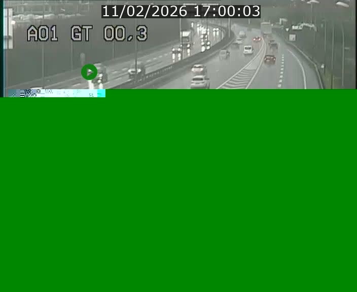 Traffic live webcam Luxembourg Croix de Gasperich - A1 direction Kirchberg - BK 0.3