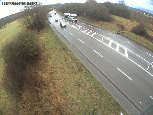 Caméra autoroute France - N52, Mont-saint-Martin vers Luxembourg