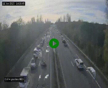 Webcam routière à la fin de la N10, en périphérique ouest d'Angouleme, proche de la jonction avec l'A10