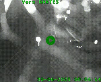 Webcam N147 au nord de Poitiers et à la jonction avec la A10