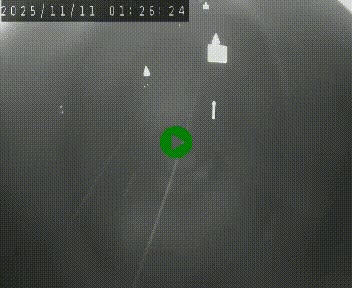 Caméra autoroute A75 à hauteur du col de la Fageole en direction de Clermont-Ferrand