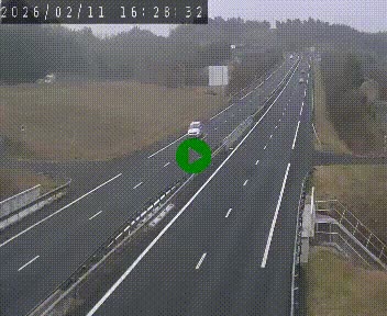 Caméra autoroutière France - A75, Coren, en direction de Montpellier