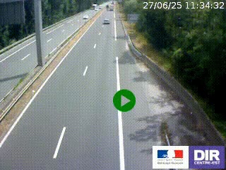 Webcam sur la nationale N90 à Gilly-sur-Isère, en direction et à proximité d'Albertville