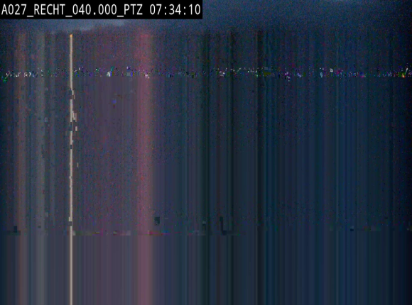 Webcam sur A27/E42 après Malmedy. Vue orientée vers l'Allemagne