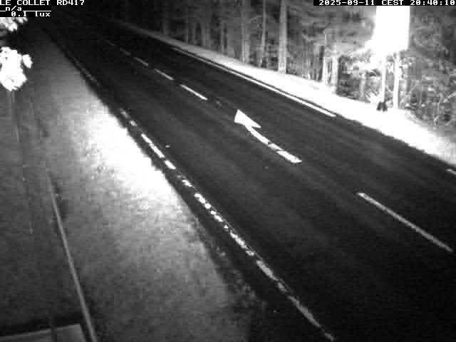 Caméra du Collet sur la route de Colmar (D417)