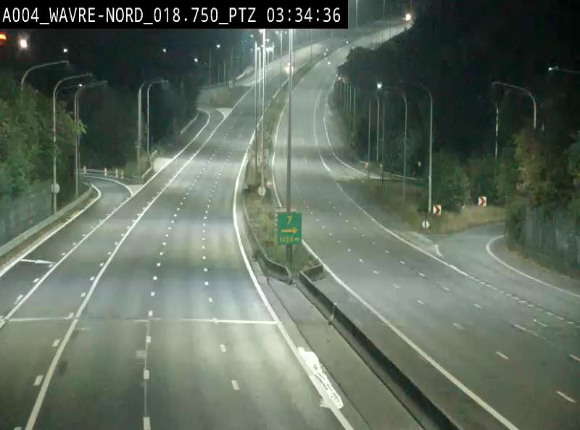 Webcam traffic E411(A4) - BK 18.7 - Bierges (Wavre Nord)