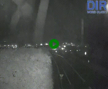 Webcam au début de l'A84 sur le périphérique Ouest de Caen (N814) à hauteur de la sortie 9, Porte de Bretagne