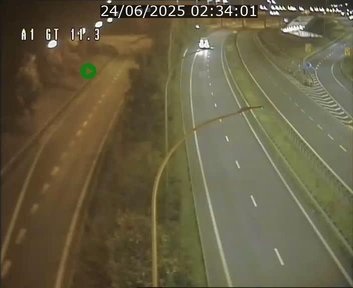 Traffic live webcam Luxembourg Senningerberg - A1 direction Allemagne - BK 11.3