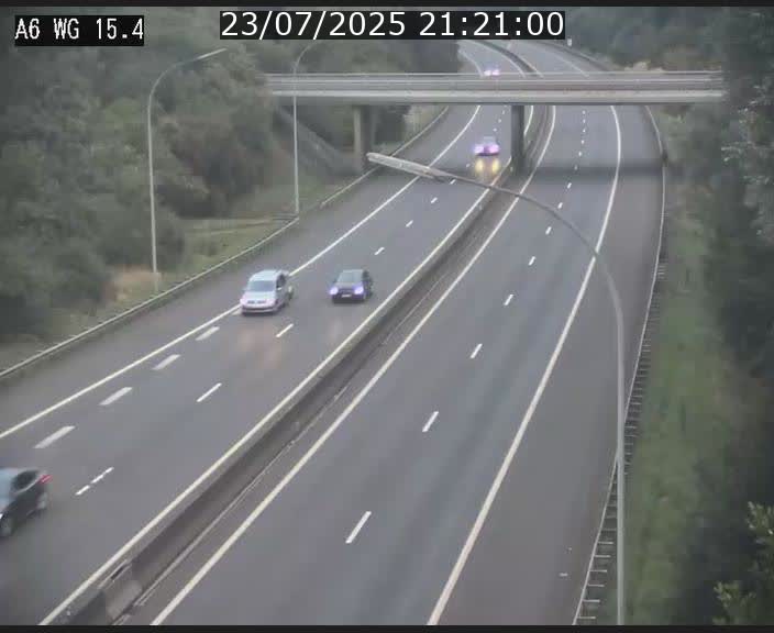 Traffic live webcam Luxembourg Capellen - A6 - BK 15.4 - direction Luxembourg/France/Allemagne