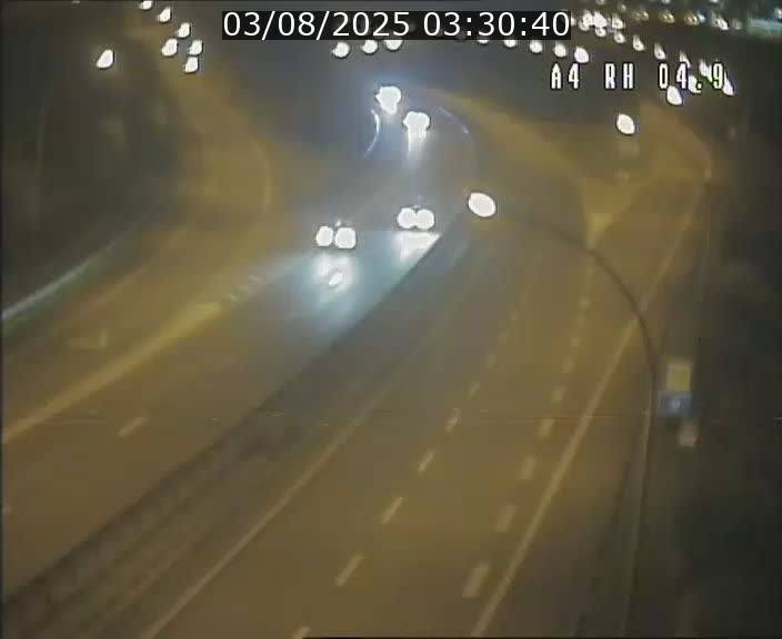 Traffic live webcam Luxembourg Leudelange - A4 - BK 4.9 - direction Luxembourg