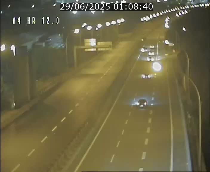 Traffic live webcam Luxembourg Jonction Foetz - A4 - BK 12.0 - direction Esch sur Alzette