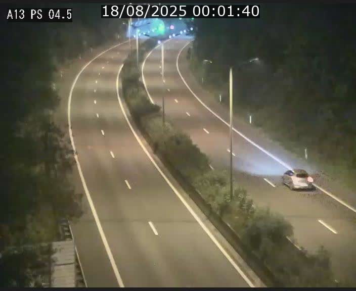 Traffic live webcam Luxembourg Differdange - A13 direction Esch-sur-Alzette - BK 4.5