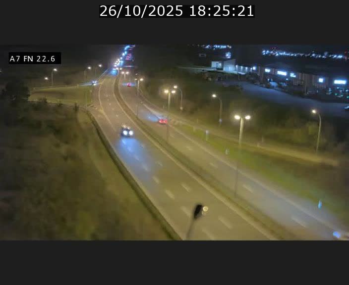 Caméra trafic Luxembourg - A7, Colmar-berg direction Mersch