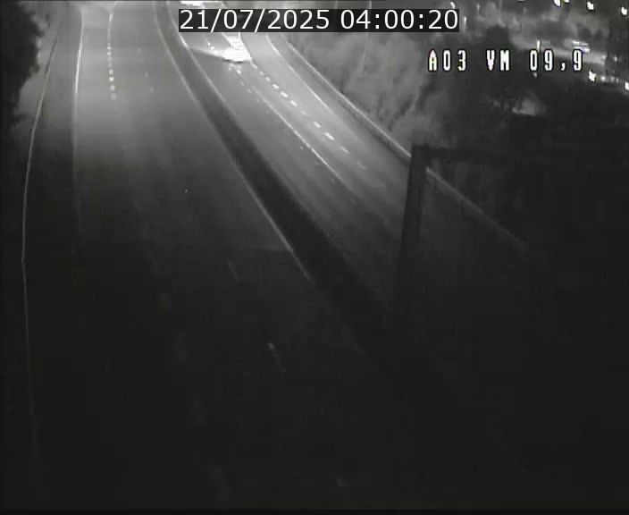 Webcam Autoroute à la Croix de Bettembourg - A3 - BK 9.9 - direction France