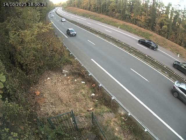 Caméra autoroute France - N52, Crusnes vers Belgique, Luxembourg