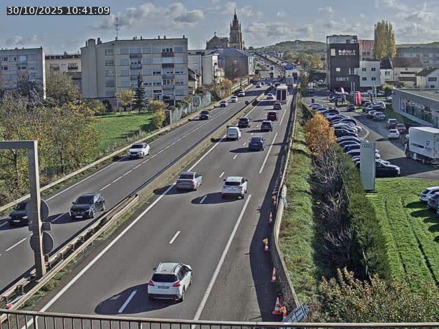 Caméra autoroute France - A31, Thionville direction Metz