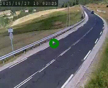 Webcam routière au niveau du col de la Chavade en Ardèche, sur la N102 à 1266 mètres d'altitude