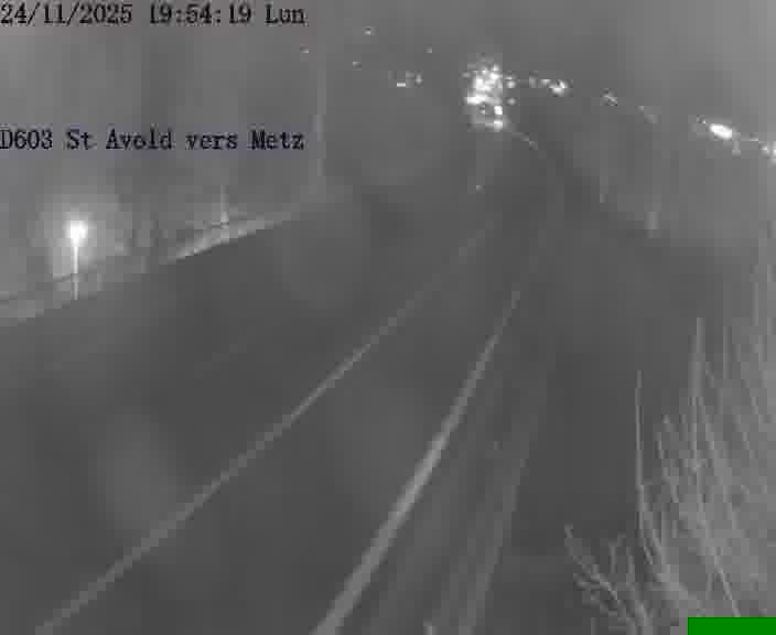 Clone of Webcam sur la D603 située à proximité de Saint-Avold. Vue orientée vers Metz