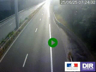 Webcam sur la nationale N90 à Gilly-sur-Isère, en direction et à proximité d'Albertville