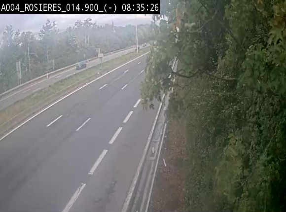 Webcam traffic E411(A4) - BK 14.4 - Rosières