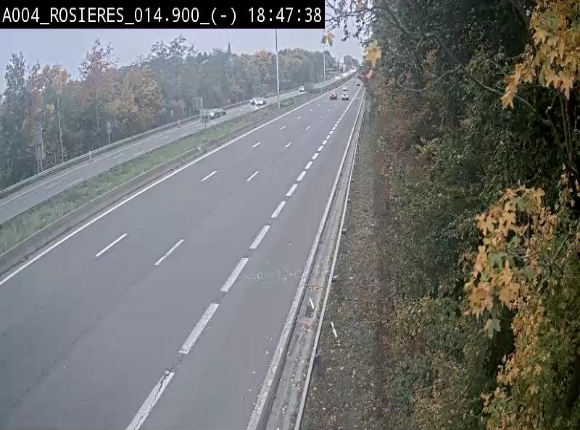 Webcam traffic E411(A4) - BK 14.4 - Rosières