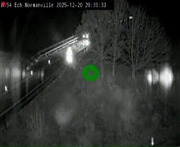 Webcam à hauteur du Leclerc Normanville sur la N154. Vue orientée vers Rouen