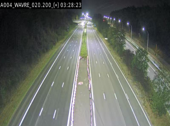 Webcam @ Wavre-sud KP 19.6, A4/E411