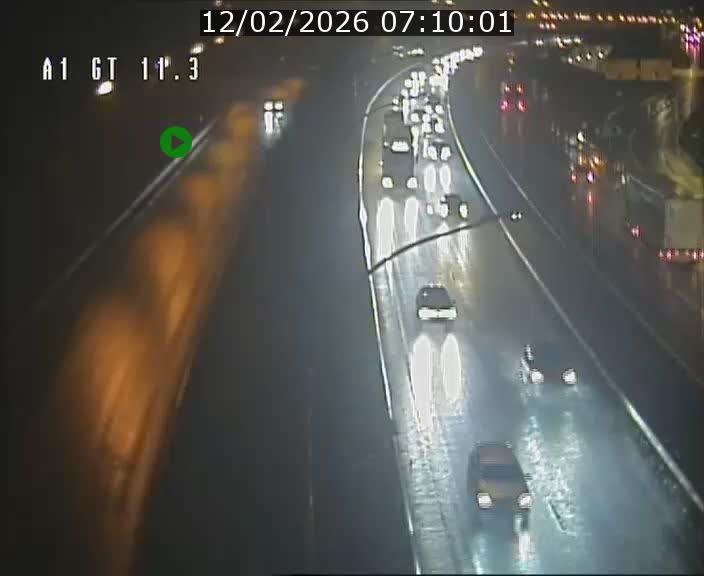 Traffic live webcam Luxembourg Senningerberg - A1 direction Allemagne - BK 11.3