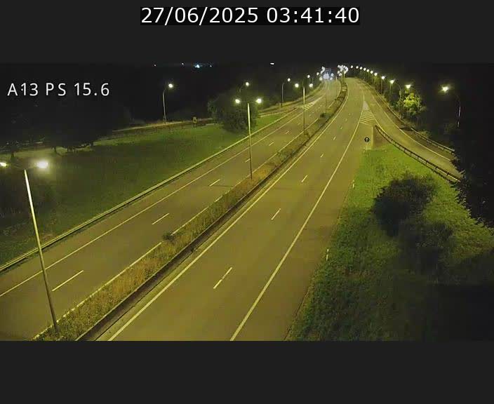 Traffic live webcam Luxembourg Kayl - A13 direction Dudelange - BK 15.6