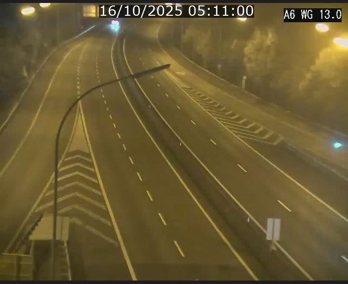 Traffic live webcam Luxembourg Mamer - A6 - BK 13 - direction Luxembourg/France/Allemagne