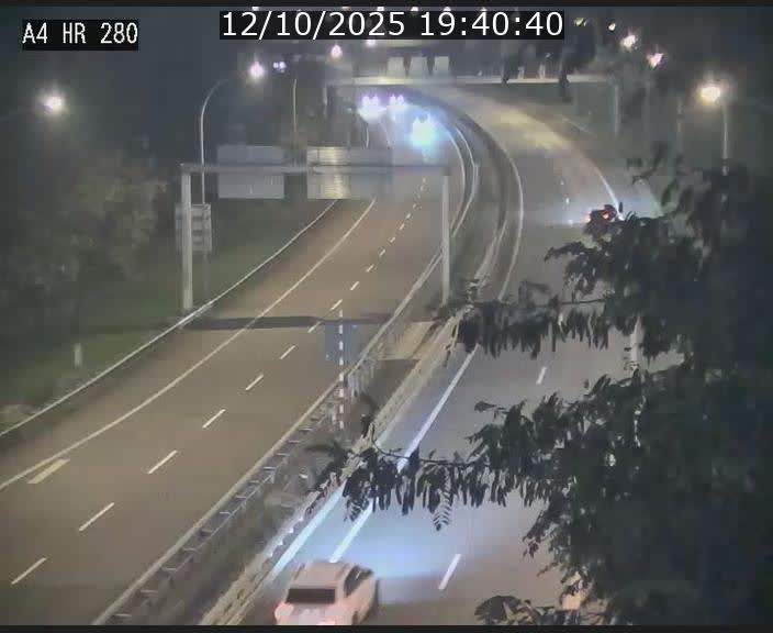 Webcam traffic A4 Luxembourg - BK 0.2 - P+R Bouillon (direction Luxembourg)