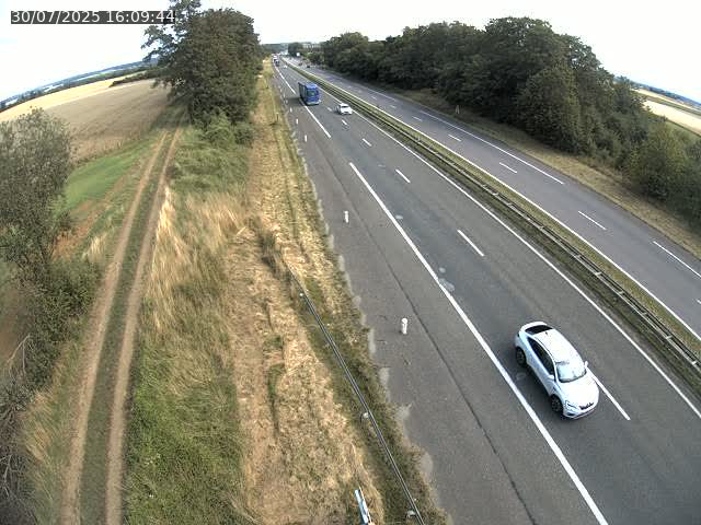 Caméra autoroute France - A30, Havange direction Metz