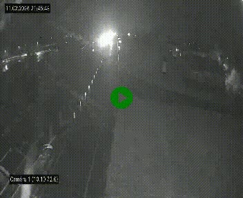 Vue en direct de l'autoroute A10 grâce à un drône situé au-dessus du péage de Virsac