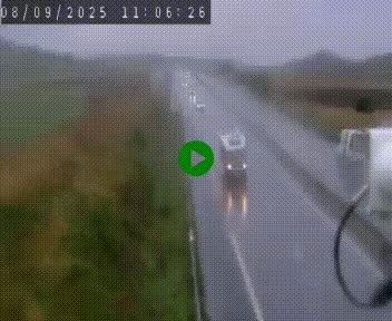 Caméra autoroute A75 à hauteur de Le Crest, en direction de Montpellier